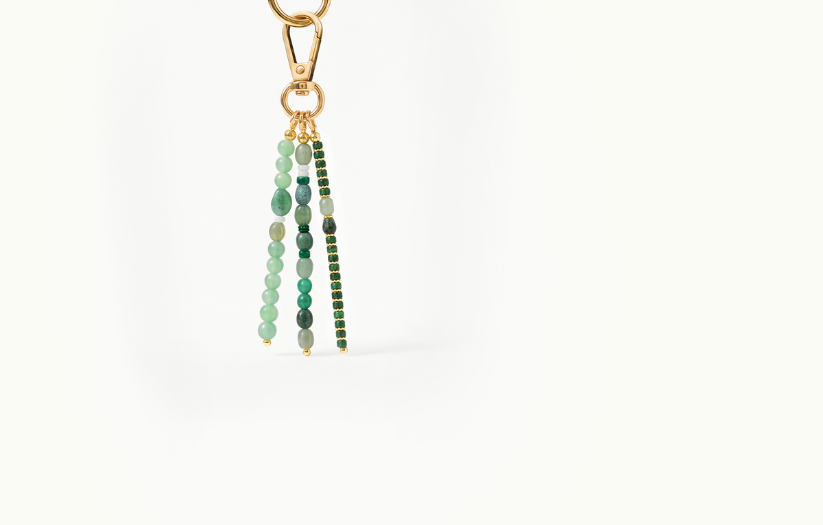 Mint Triple-Thread Charm