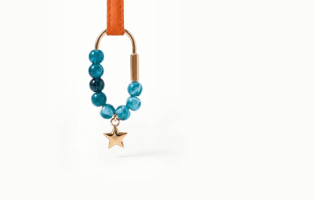 Tidal Beaded Star Carabiner