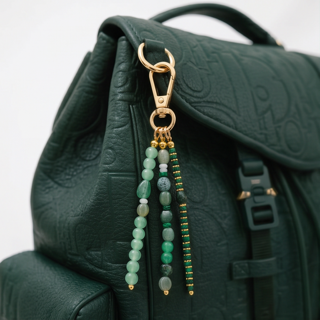 Mint Triple-Thread Charm