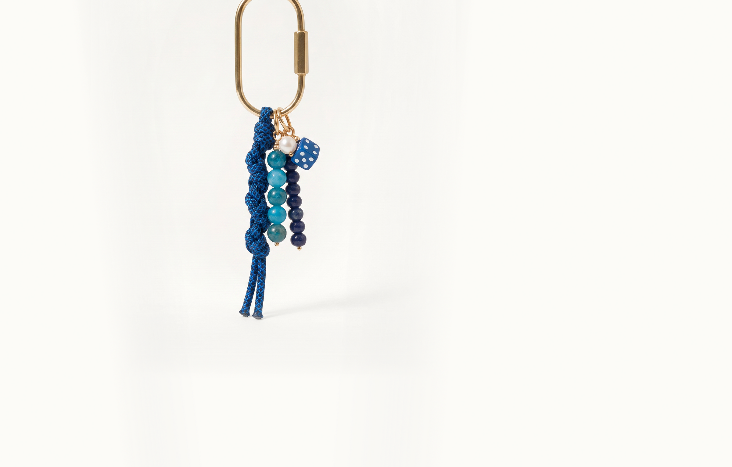 Blue Stone Carabiner Cord Set