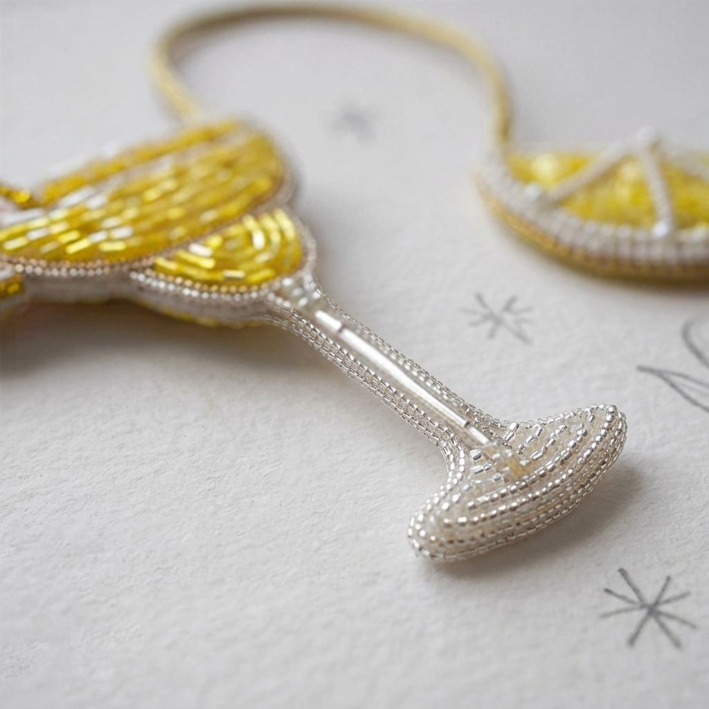 Martini Double Bag Charm