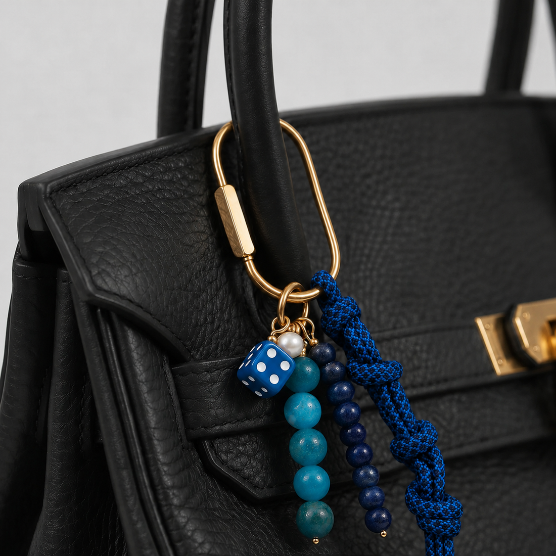 Blue Stone Carabiner Cord Set