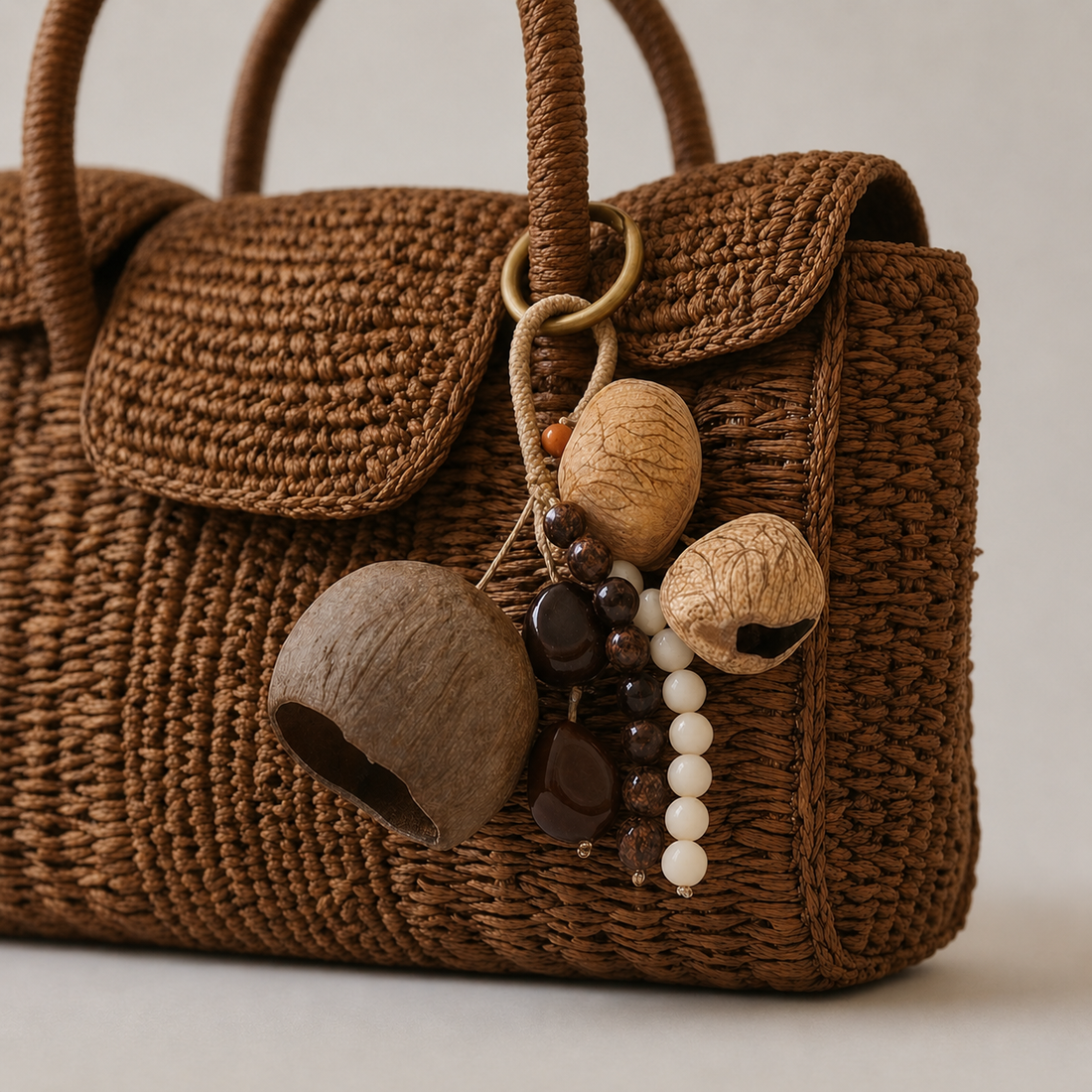 Rich Wood Bead Set