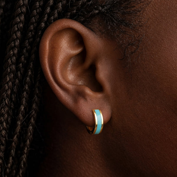Riviera Small Hoop Earrings