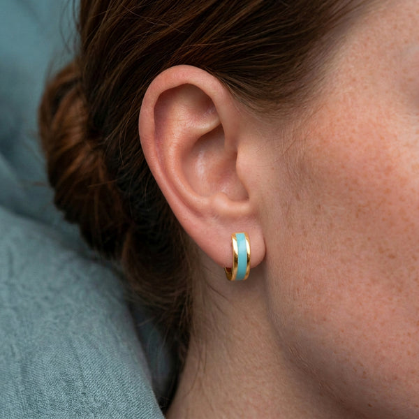 Riviera Small Hoop Earrings