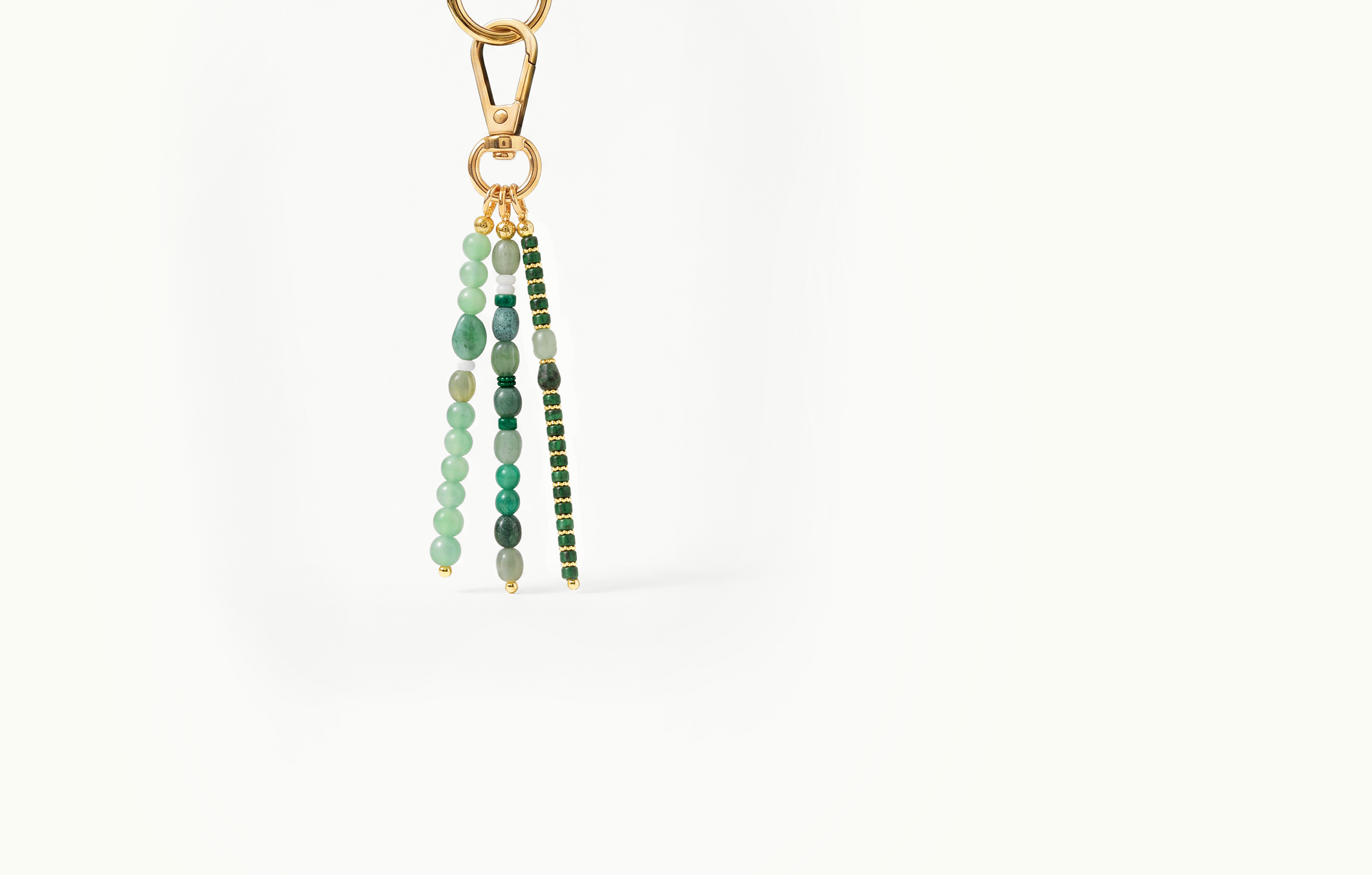 Mint Triple-Thread Charm