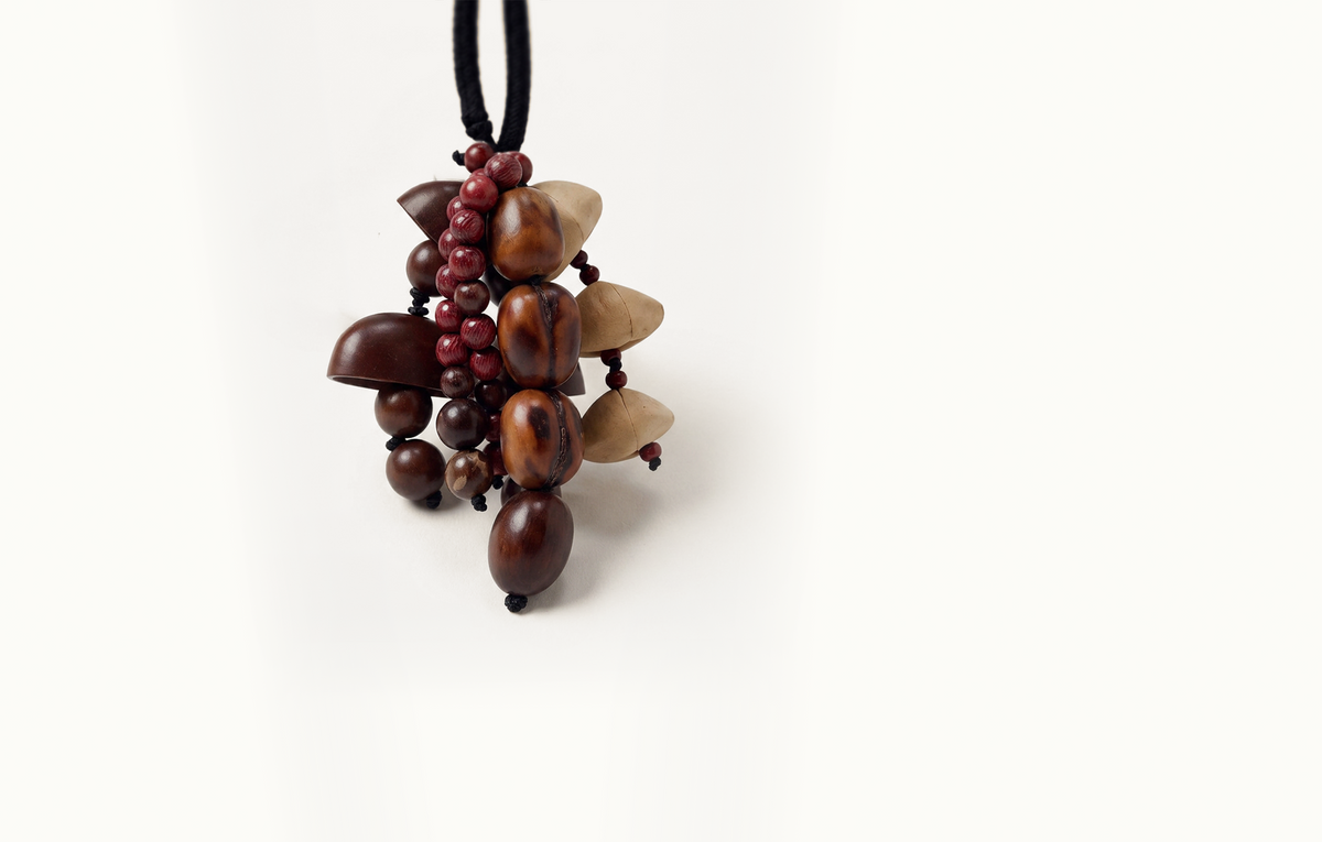 Auburn Wood Bead Set