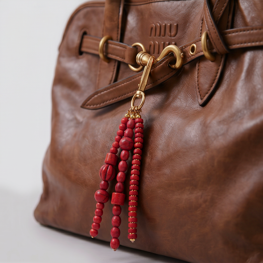 Red Triple-Thread Charm