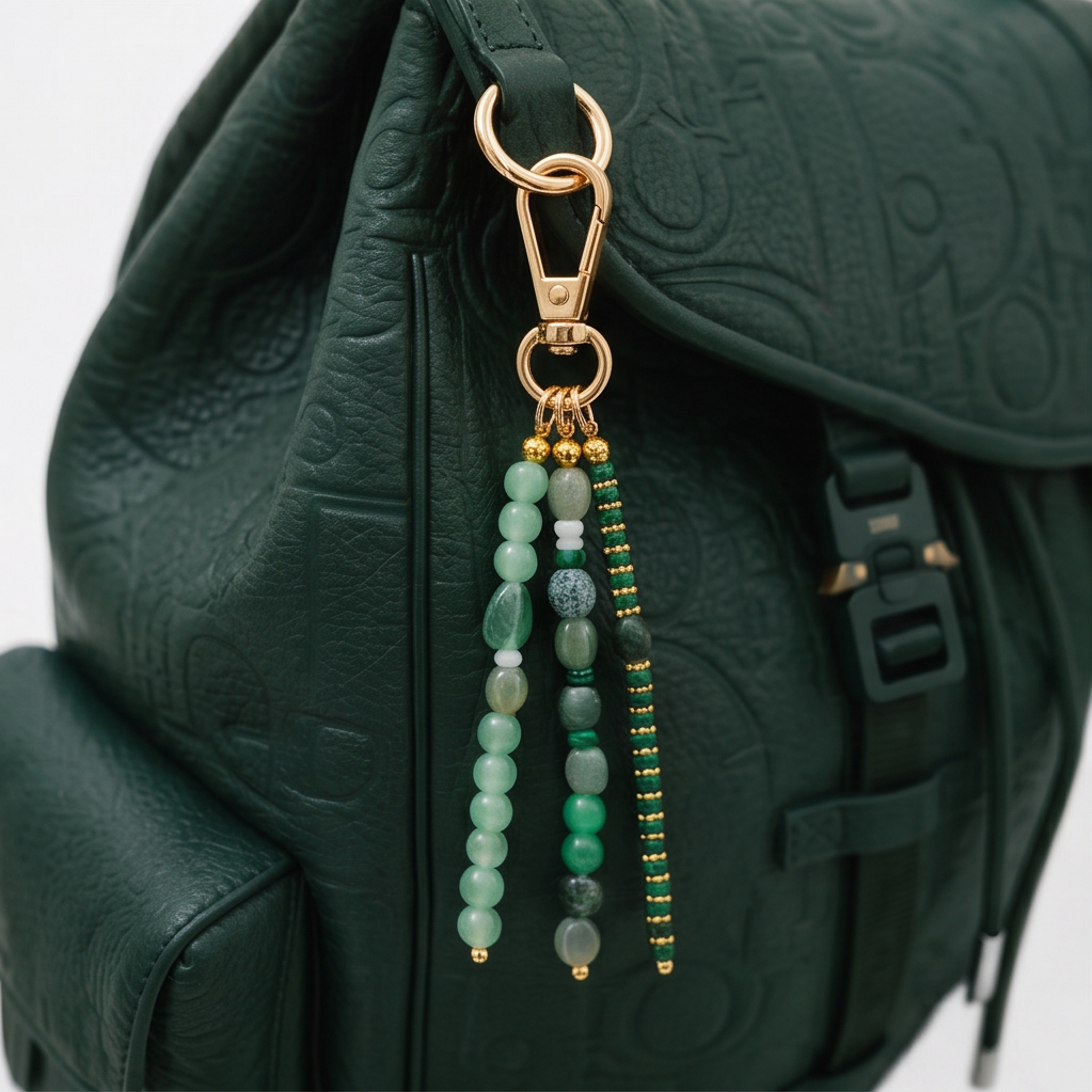 Mint Triple-Thread Charm