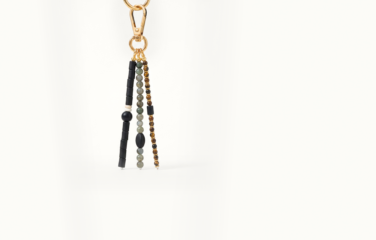 Espresso Triple-Thread Charm