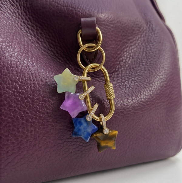 Mini Prism Stone Star Carabiner