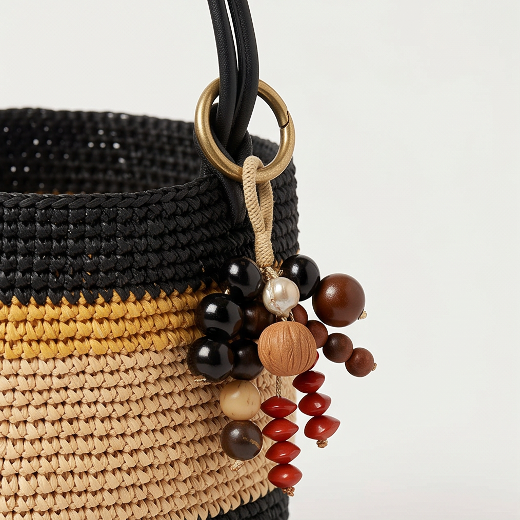 Spiced Wood Bead Set