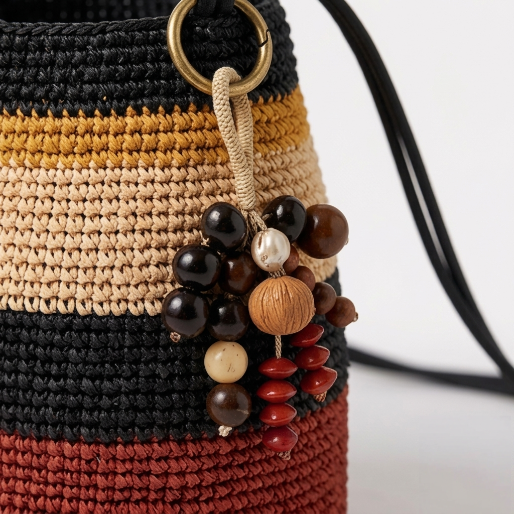 Spiced Wood Bead Set