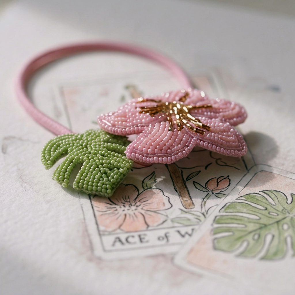 Hibiscus Double Bag Charm