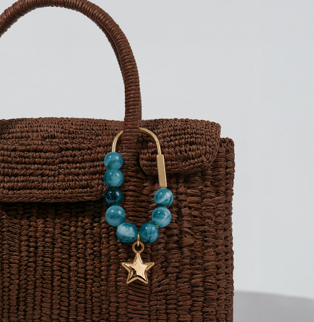 Tidal Beaded Star Carabiner