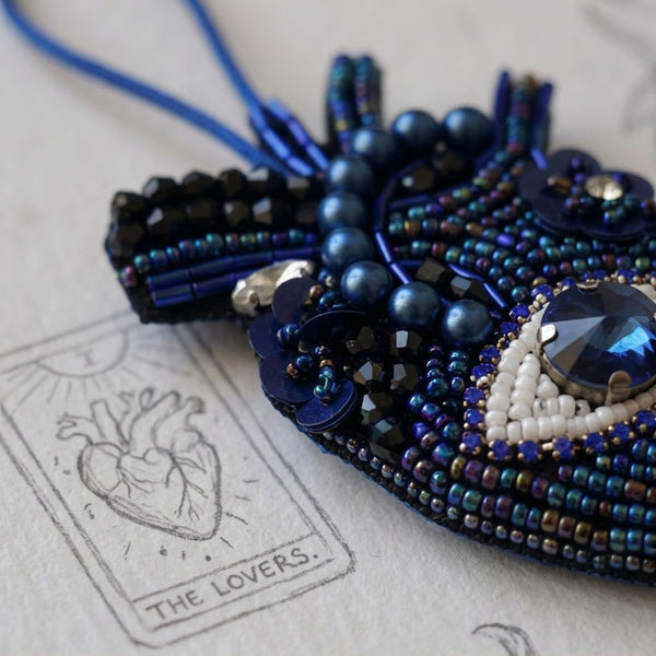 Blue Blood Bag Charm