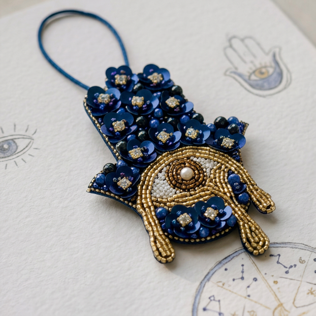 Five Eye Bag Charm