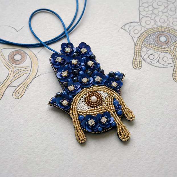 Five Eye Bag Charm