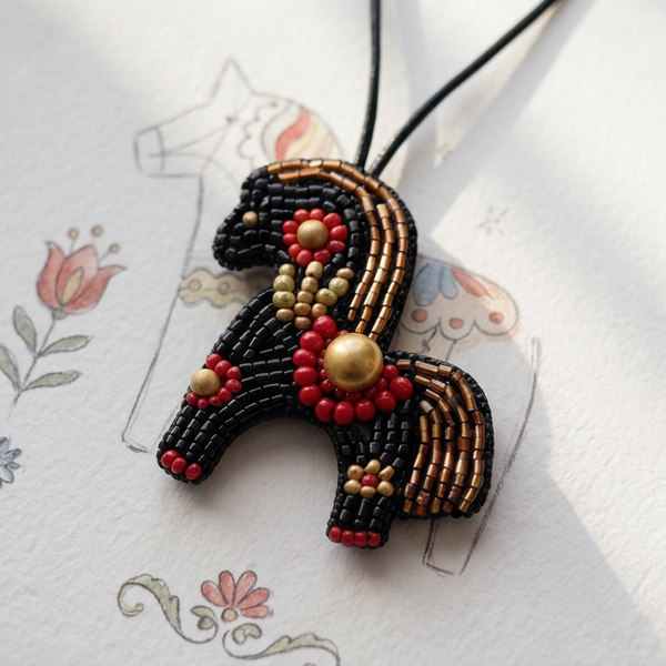 Mosaic Horse Bag Charm