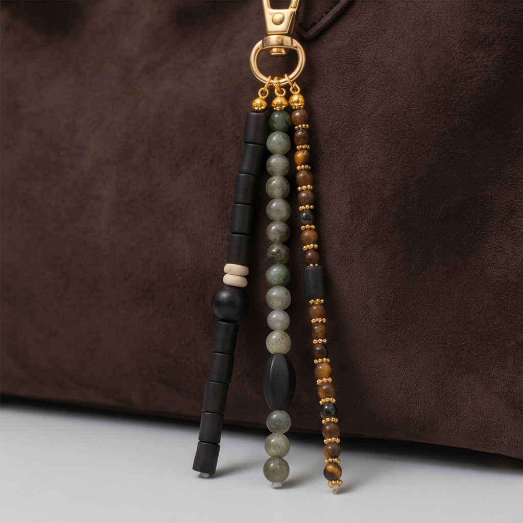 Espresso Triple-Thread Charm