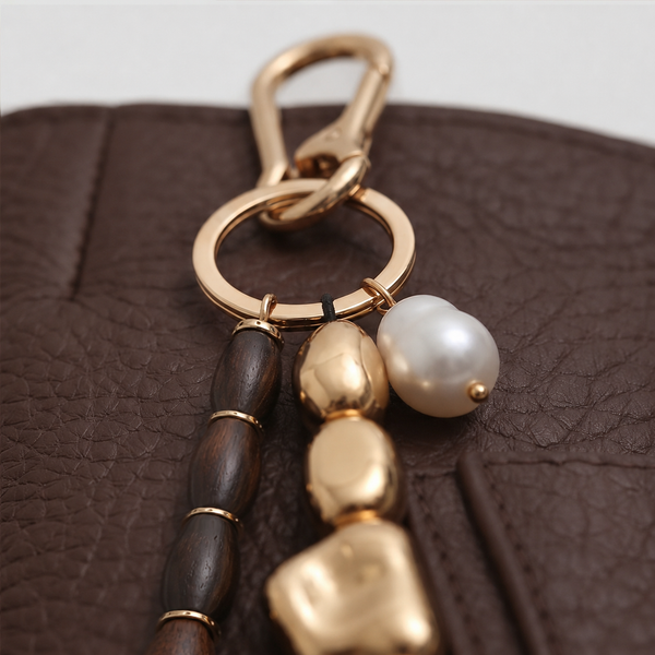 Golden Skipping Stones Charm