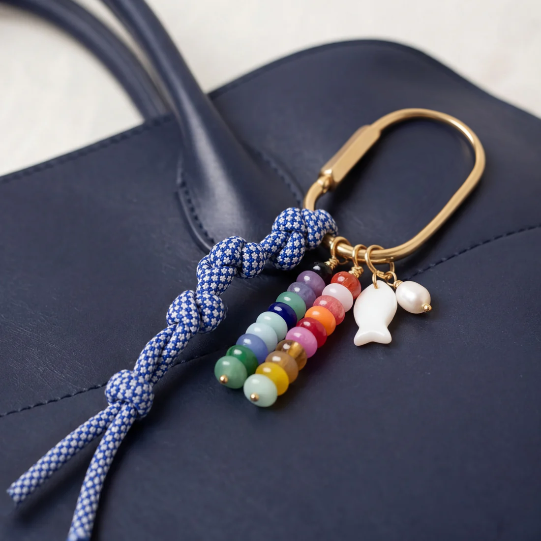 Cobalt Rainbow Carabiner Cord Set