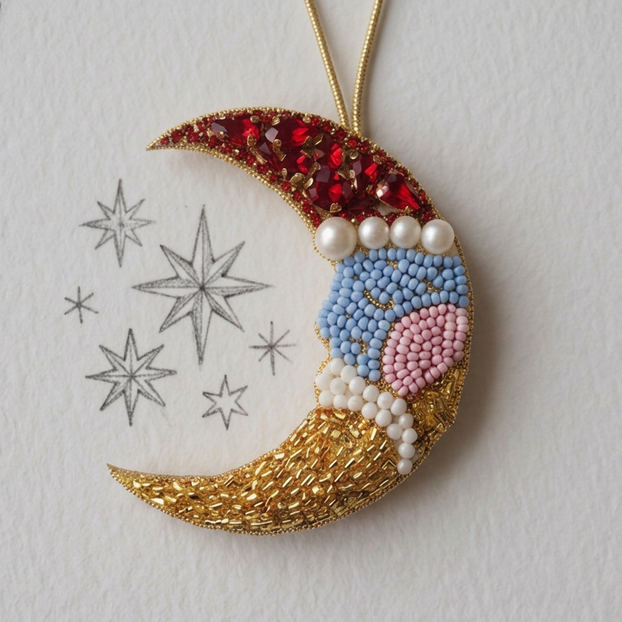 Moonbeam Bag Charm