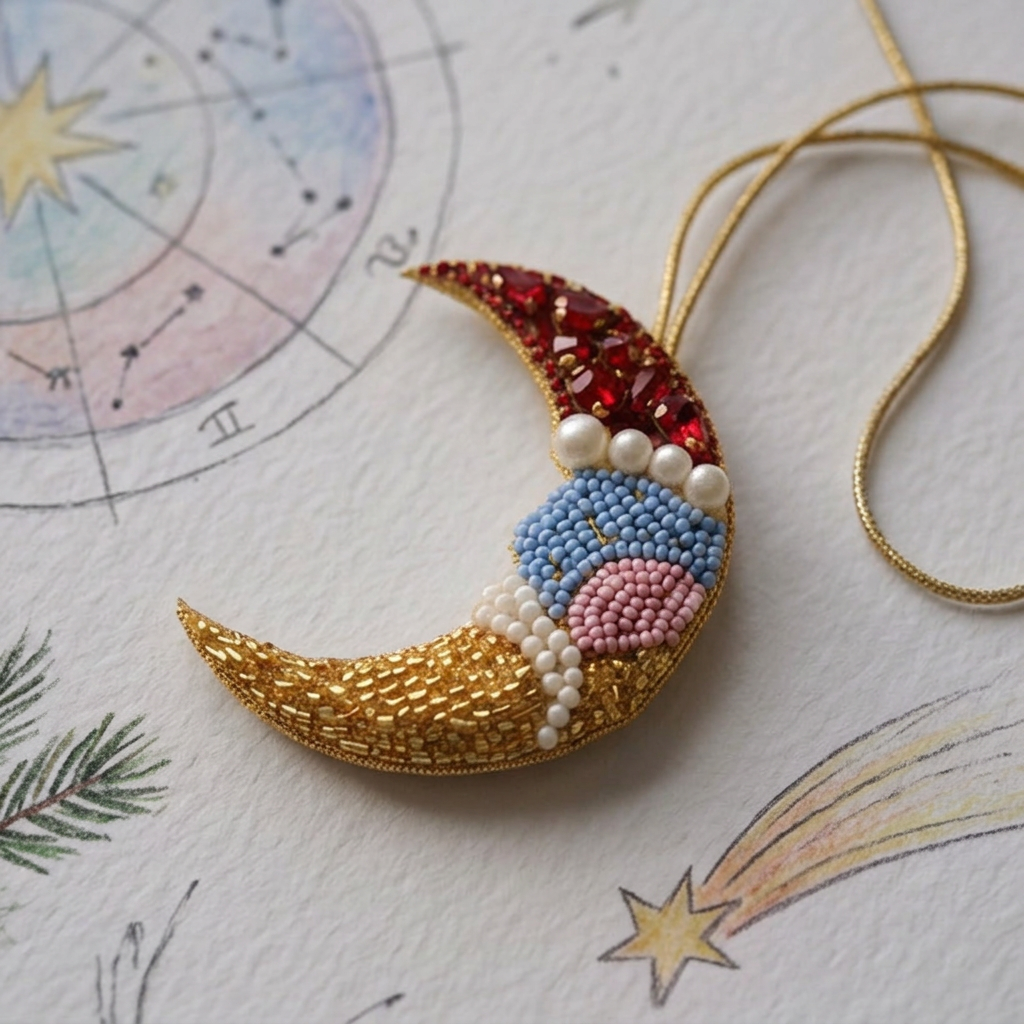 Moonbeam Bag Charm