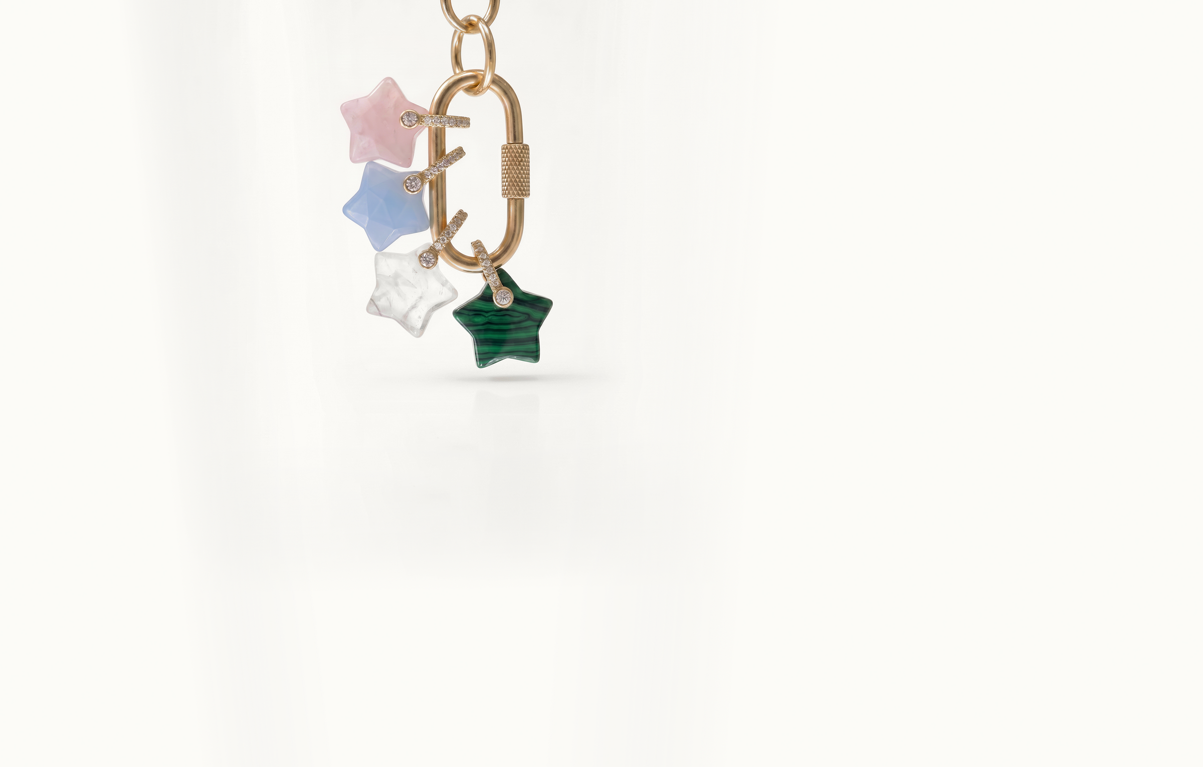 Mini Lagoon Stone Star Carabiner