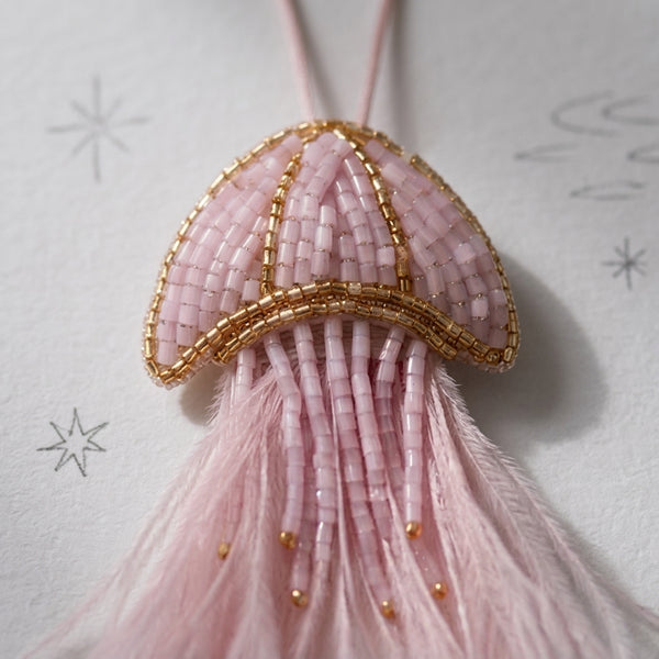Pink Meanie Embellished Bag Charm
