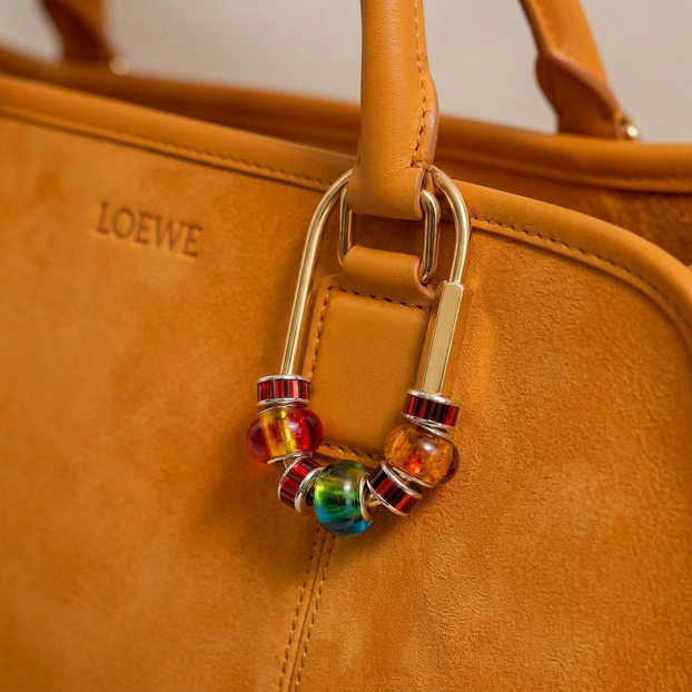 Rich Gem Beaded Carabiner