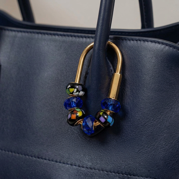 Royal Navy Beaded Carabiner