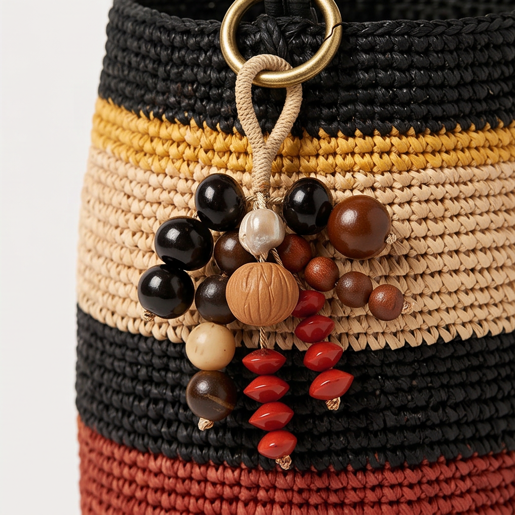 Spiced Wood Bead Set