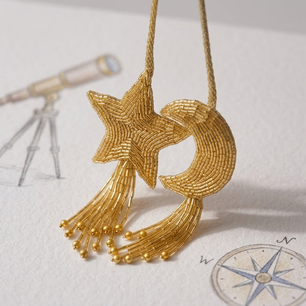 Star and Moon Double Bag Charm