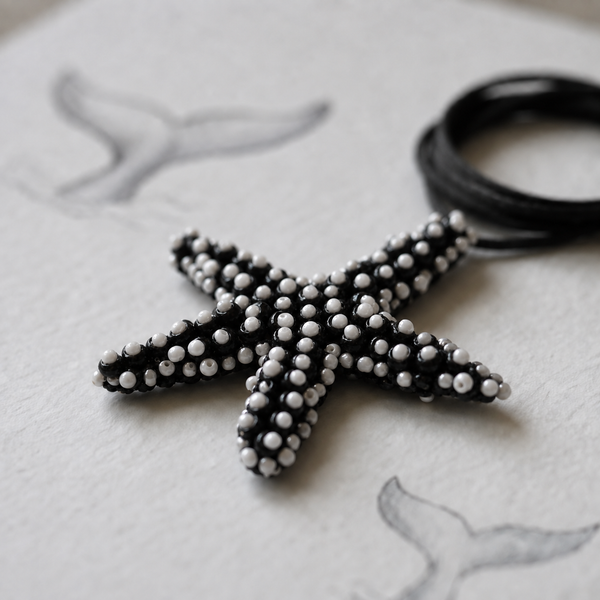 Domino Starfish Bag Charm