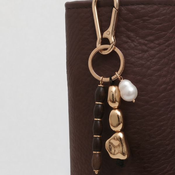 Golden Skipping Stones Charm