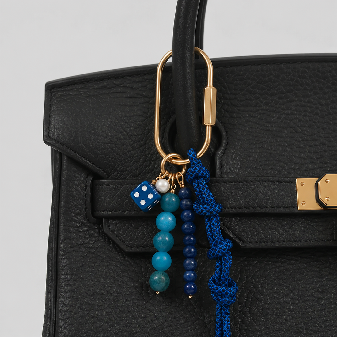 Blue Stone Carabiner Cord Set