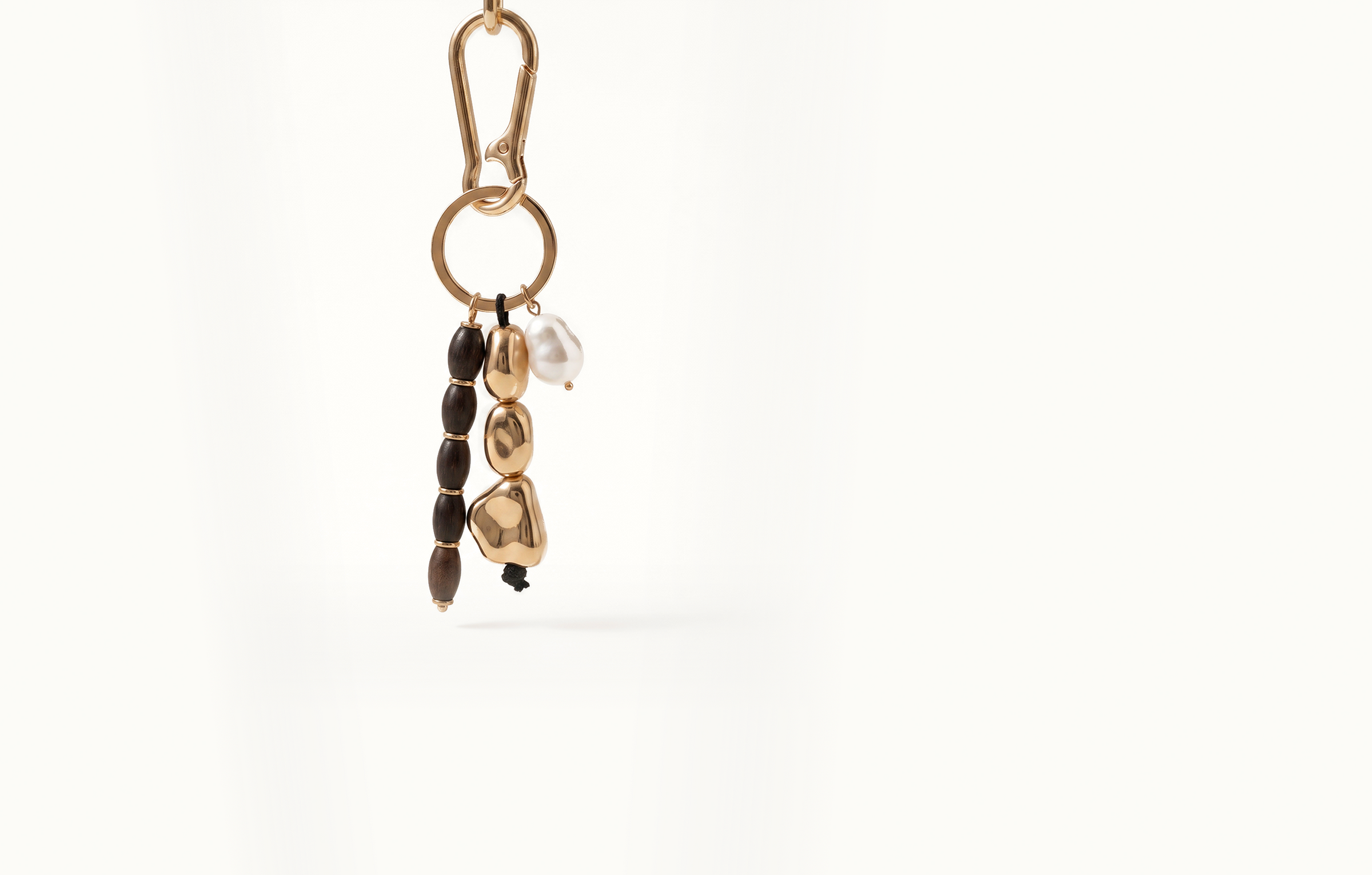 Golden Skipping Stones Charm