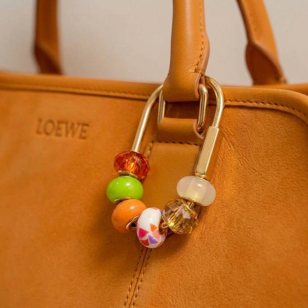 Tropics Beaded Carabiner