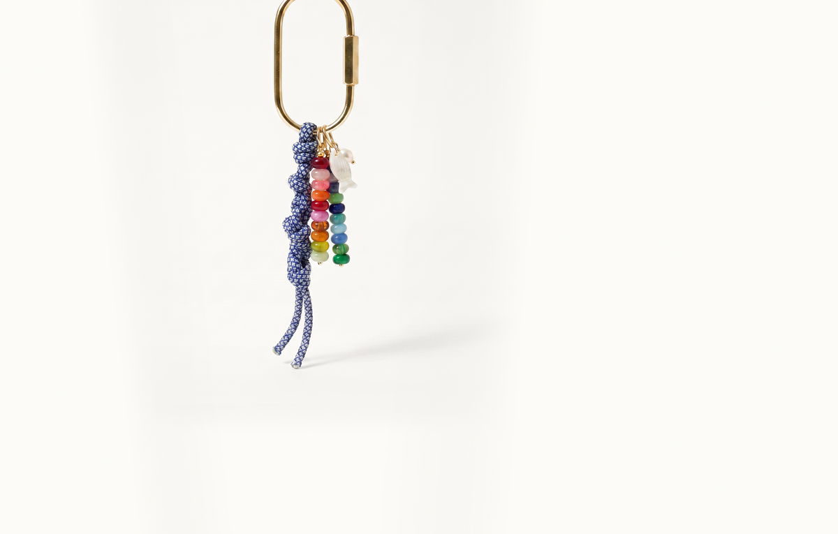 Cobalt Rainbow Carabiner Cord Set