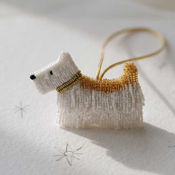 Westie Embellished Bag Charm